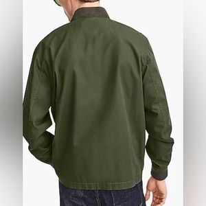 J.Crew Men's Everyday Bomber Jacket Vintage Olive